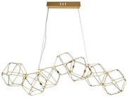 Κρεμαστό Φωτιστικό Οροφής LED 28W 230V 2700lm 360° IP20 Θερμό Λευκό Χρυσό 15339 VTAC-15339-Χρυσό 15339