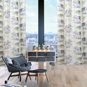 ΚΟΥΡΤΙΝΑ ΜΕ ΤΡΟΥΚΣ 140x280cm DAS HOME - CURTAIN 2063