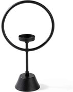 Κηροπήγιο Για Ρεσώ Cairos 247HFM1130 18,5x9x30cm Black Aberto Design Μέταλλο