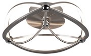 Φωτιστικό Οροφής Trio Lighting Charivari 621210107 Νίκελ Ματ