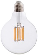 ΛΑΜΠΤΗΡΑΣ GLOBO LED FILAMENT 12W E27 3000K ΔΙΑΦΑΝΟΣ HM4049.01 (1 Τεμμάχια)