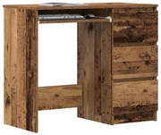 Γραφείο vidaXL Παλιό ξύλο 90x45x76 cm Κατασκευασμένο ξύλο