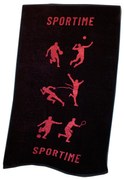 Πετσέτα Γυμναστηρίου (90x160) Sb Home Sport Time Salmon