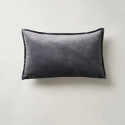 Βελουτέ Διακοσμητική Μαξιλαροθήκη (30x50) Gofis Home Winter Mystic Grey 710/15