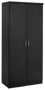 Ντουλάπα JENNA Δίφυλλη Ανοιγόμενη Zebrano 80x43x181 εκ. 80x43x181 εκ.