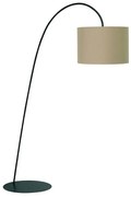 Φωτιστικό Δαπέδου Alice I L 3464 Coffee-White Nowodvorski Steel,Fabric