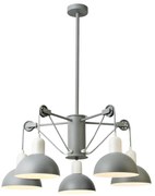 Φωτιστικό Οροφής Πολύφωτο Aca Cezanne EG5795P58G Grey