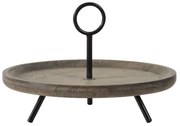 Artekko Aphokseoks Δίσκος Διακοσμητικός Ξύλινος (40x40x28)cm Artekko 48354