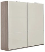 Ντουλάπα Συρόμενη Elegance AP 230 Σκανδιναβικό Δρύς - Άμμου Γυαλιστερό