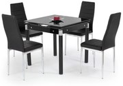 KENT extension table color: black DIOMMI V-CH-KENT-ST-CZARNY