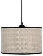 Φωτιστικό Οροφής Alok 835-124-282 30cm 1xE27 Beige-Black