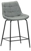 Σκαμπό Μπάρ Ermina Grey Ύφασμα 49x49x62-94εκ Το προϊόν πωλείται ως σετ 4 τεμαχιων