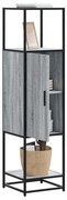 Highboard Grey Sonoma Κατασκευασμένο ξύλο και μέταλλο - Γκρι sonoma
