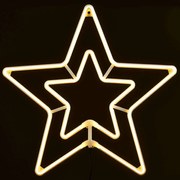 Φωτοσωλήνας Double Stars 300 Led X083001415 55+150cm 18W Yellow Aca