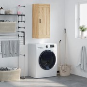 Ντουλάπι Τοίχου Sonoma Δρυς 34,5 x 34 x 90 εκ. Επεξεργ. Ξύλο