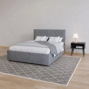 Κρεβάτι Billy Γκρι 140x200cm - GR-BILL14-M14