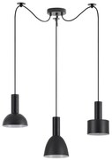 Φωτιστικό Οροφής Τρίφωτο Homelighting 77-8914 Flex Black