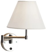 Απλίκα Τοίχου Aca Suwon SUWB01C Chrome/White