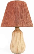 Φωτιστικό Επιτραπέζιο 687HMY2348 Φ20x40cm 1xE27 40W Cream-Natural Opviq