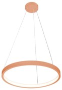 Φωτιστικό Οροφής Κρεμαστό 01377-03 D40cm 16W LED 3000K 1300Lm Copper Luma