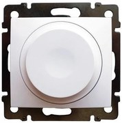 Διακόπτης Dimmer 300W RLC+LED σε κρεμ λευκό ή αλουμίνιο Valena Legrand-774263-Λευκό 774263