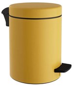 Κάδος Απορριμμάτων Μπάνιου (Φ18x25) Pam &amp; Co 3lt 03-601-603 Matt Yellow