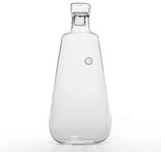 Καράφα Με Πώμα Uniche UN01200 9,5x24,5cm 850ml White-Clear Zafferano Γυαλί