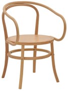 Καρέκλα - Πολυθρόνα Verfie φυσικό ξύλο οξιάς 55x50x83εκ 55x50x83 εκ.