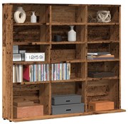 Ντουλάπι CD Παλιό ξύλο 100x23x89,5 cm Ξύλο μηχανικής κατασκευής 856000
