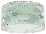 Παιδικό Φωτιστικό Πλαφονιέρα Ango Clouds Green 41416 H