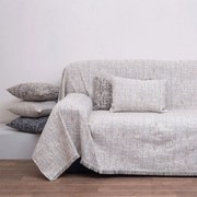 Ριχτάρι 1445 Ivory Anna Riska Τριθέσιο 180x280cm Chenille