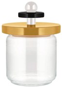 Βάζο Αποθήκευσης ES16/75 1 750ml 12x17cm Yellow-Multi Alessi Wood, Glass