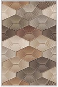 Χαλί Hmnt852 478HFT2257 Beige-Brown Conceptum Hypnose 60X100