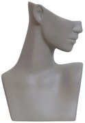 Διακοσμητική Φιγούρα Actrist 230TRV1431 21,5x12x32cm Mink Aberto Design Κεραμικό
