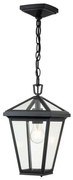 Κρεμαστό Φωτιστικό Οροφής E27 60W IP44 Μαύρο Alford Place QN-ALFORD-PLACE8-S-MB Elstead QN-ALFORD-PLACE8-S-MB Μαύρο