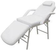 Καρέκλα Θεραπείας Ρυθμιζόμενη Πλάτη & Υποπόδιο Λευκή