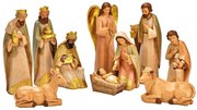 Διακοσμητικές Φιγούρες για φάτνη με ύψος 6 - 23cm - 10 τεμάχια