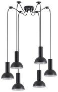 Φωτιστικό Οροφής Πολύφωτο Homelighting 77-8555 Black
