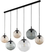 Φωτιστικό Οροφής - Ράγα Esme 4797 130x3x150cm 6xE27 15W Multi TK Lighting