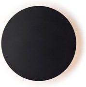 Απλίκα Τοίχου LED Aca Eclipse ZM1705LEDWB Black Matt