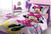 Σεντόνια Σετ 4 τεμ Disney Home Minnie 854 160X240 Pink 100% Cotton - Disney Home