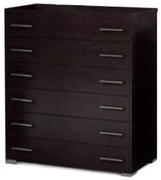 SARFURNITURE Συρταριέρα 6άρα βέγγε SAR-111005