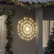 vidaXL Φωτάκια Χριστουγεννιάτικα 4 Τεμ. 140 LED Θερμό Λευκό 17 εκ.