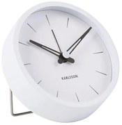 Karlsson Lure μεταλλικό ρολόι ξυπνητήρι 11εκ.ka5842wh