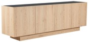 CUBIUS TV STAND 4ΠΟΡΤΕΣ ΦΥΣΙΚΟ 182x39xH59cm - 05-0809