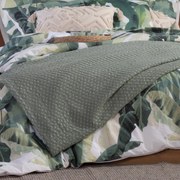 Κουβέρτα Πικέ Μονή (160x240) Nef-Nef Homeware Elmer Green