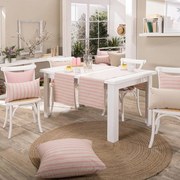 Τραβέρσα Prado 06 Pink Teoran 40x160 Cotton-Polyester
