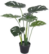 Supergreens Τεχνητό Φυτό Μονστέρα Deliciosa Πράσινο 70 εκ.