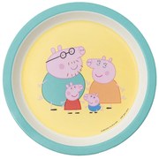 Πιάτο Παιδικό Peppa Pig 52-705/10 18cm 6m+ Multi Petit Jour Paris 1 τμχ Μελαμίνη