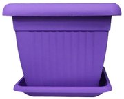 Γλάστρα με πιατάκι 17*19cm - Flower pot